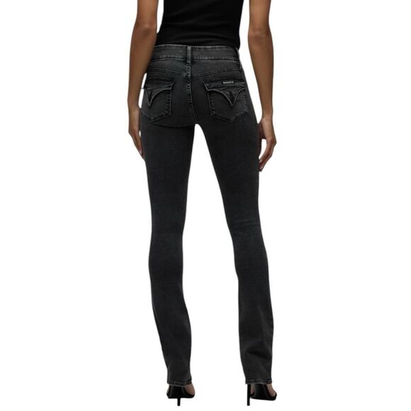 Hudson Jeans Mid-Rise Skinny Black Size‎ 27 Stretch Denim - Picture 1 of 9